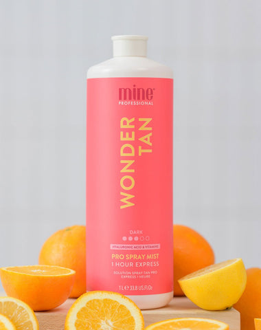 MineTan Body Skin Wonder Tan Pro Spray Mist Mine Pro Mist