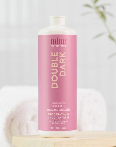 MineTan Body Skin Double Dark Pro Spray Mist Mine Pro Mist