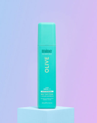 MineTan Body Skin Olive Self Tan Foam Mine Foam
