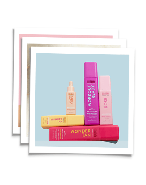 MineTan Body Skin Self Tan Product Support Mine Marketing