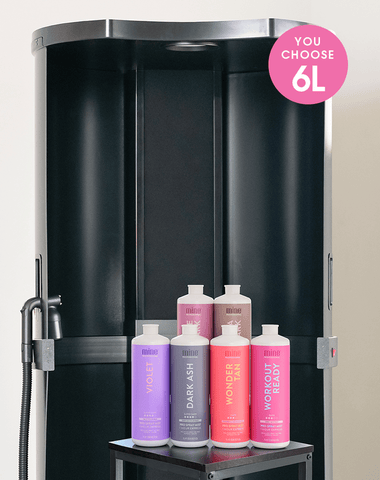 MineTan Body Skin Master Esthetician Spray Tan Booth Kit Mine Kit
