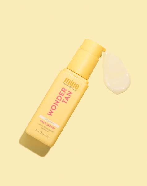MineTan Body Skin Wonder Tan Bronzing Face Serum Mine Face