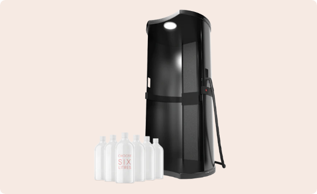 MineTan Body Skin Master Esthetician Spray Tan Booth Kit Mine Kit