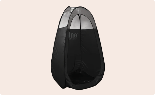 MineTan Body Skin Tan.Tent - Black & 1/3 Clear Tents & Screens