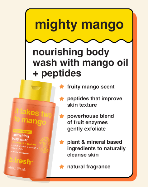 It Takes Two To Mango | Nourishing Body Wash | B.fresh – MineTan USA