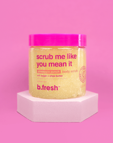 b.fresh scrub me like you mean it body scrub