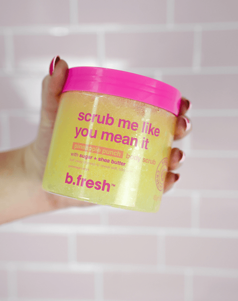 b.fresh scrub me like you mean it body scrub