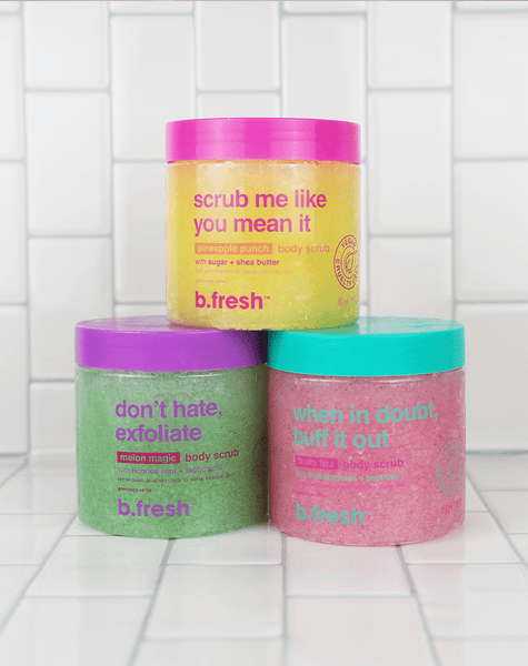 b.fresh scrub me like you mean it body scrub
