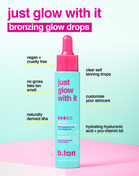 just glow with it