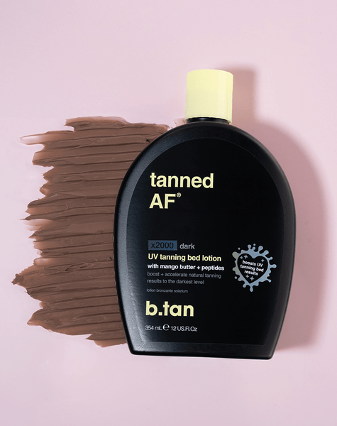 b.tan Tanned AF Body Tanning Oil