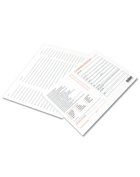 MineTan Body Skin MineTan Professional Consultation Cards Mine Marketing