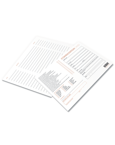 MineTan Body Skin MineTan Professional Consultation Cards Mine Marketing