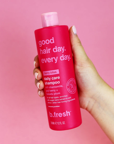 b.fresh good hair day. every day. shampoo b.fresh haircare