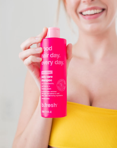 b.fresh good hair day. every day. shampoo b.fresh haircare