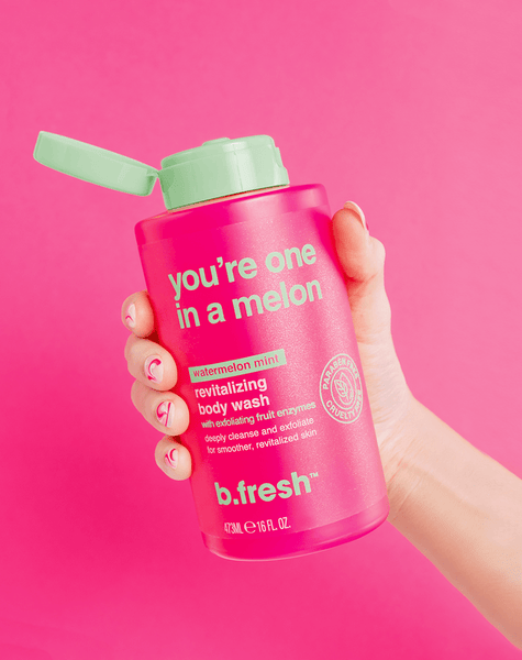 b.fresh you're one in a melon body wash b.fresh body wash