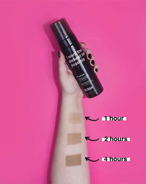 b.tan i want the darkest tan possible b.tan Foam