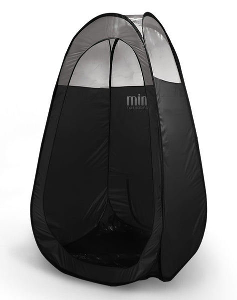 tent black Tan.Tent - Black & 1/3 Clear | Spray Tanning Tent