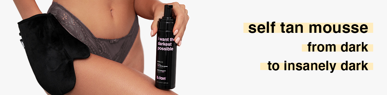 self tan mousse