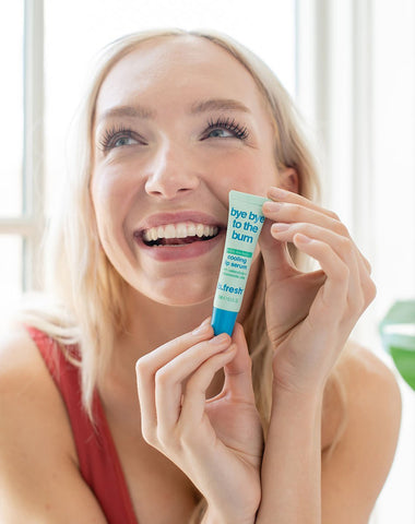 b.fresh bye bye to the burn