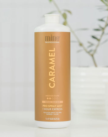 Caramel Spray Tan Solution | Pro Spray Mist | MineTan USA