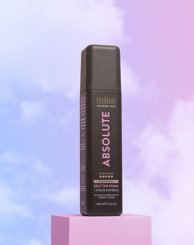 MineTan Body Skin Absolute Self Tan Foam Mine Foam