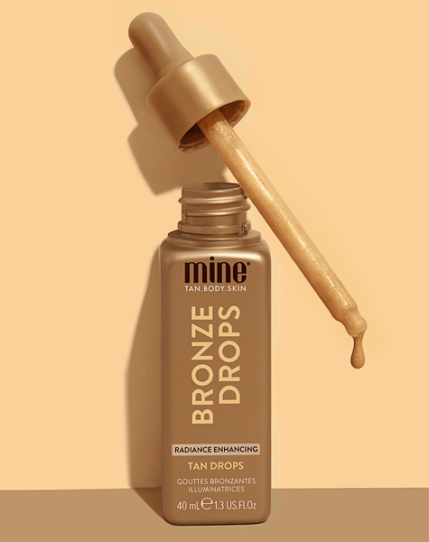 MineTan USA Radiance Enhancing Bronze Drops Mine Face