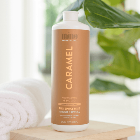 MineTan Body Skin Caramel Pro Spray Mist Mine Pro Mist