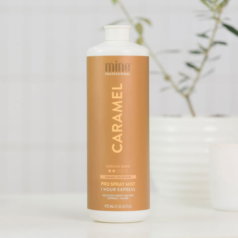 MineTan Body Skin Caramel Pro Spray Mist Mine Pro Mist
