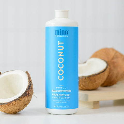 MineTan Body Skin Coconut Water Pro Spray Mist Mine Pro Mist