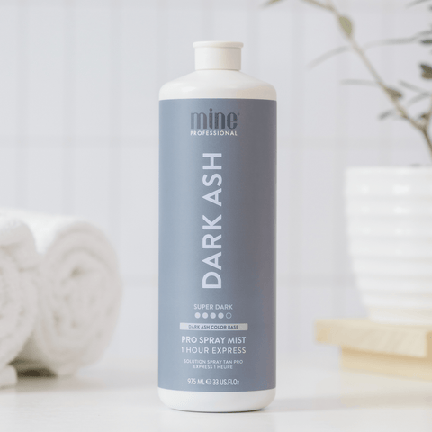 MineTan Body Skin Dark Ash Pro Spray Mist Mine Pro Mist