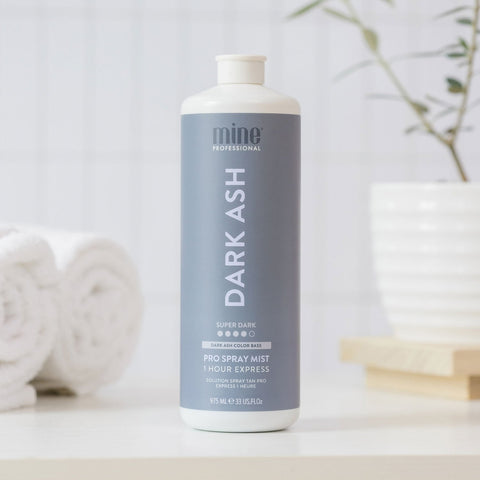 MineTan Body Skin Dark Ash Pro Spray Mist Mine Pro Mist