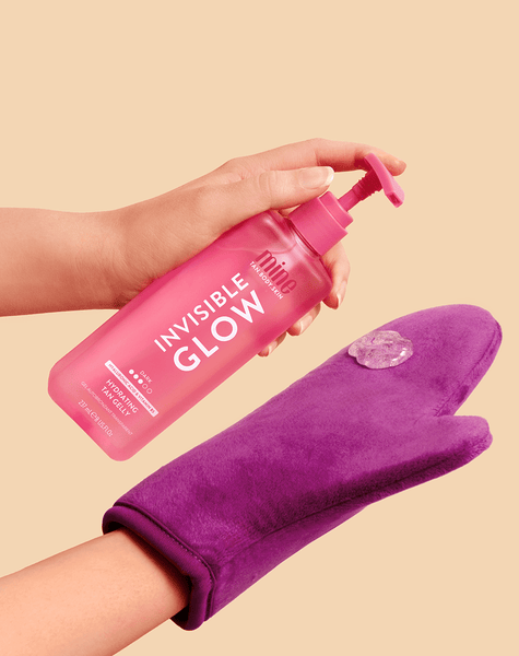 MineTan Body Skin Invisible Glow Dark Hydrating Tan Gelly Mine Tan Gellies