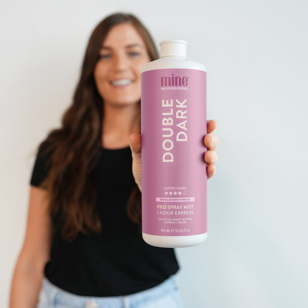 MineTan Body Skin Double Dark Pro Spray Mist Mine Pro Mist