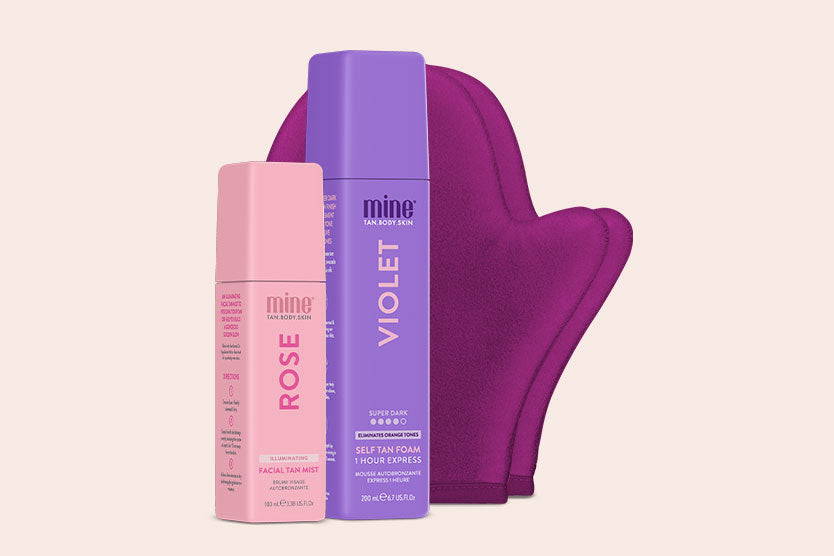MineTan Body Skin Bestsellers Bundle Mine Bundle
