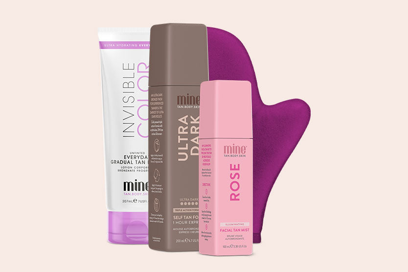 MineTan Body Skin Ultra Dark Deluxe Bronze Bundle Mine Bundle