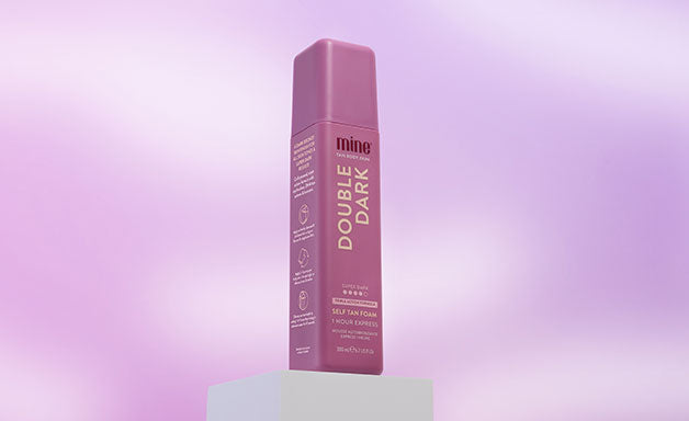MineTan Body Skin Double Dark Self Tan Foam Mine Foam