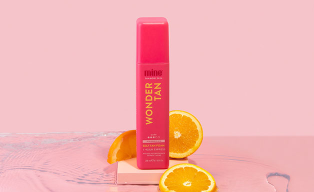 MineTan Body Skin Wonder Tan Self Tan Foam Mine Foam