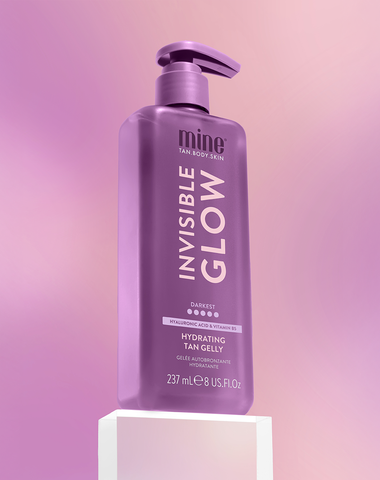 MineTan Body Skin Invisible Glow Darkest Hydrating Tan Gelly Mine Tan Gellies