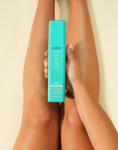 MineTan Body Skin Olive Self Tan Foam Mine Foam