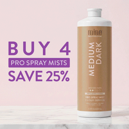Mix & Match Spray Tan Solutions - 4 | MineTan Professional USA