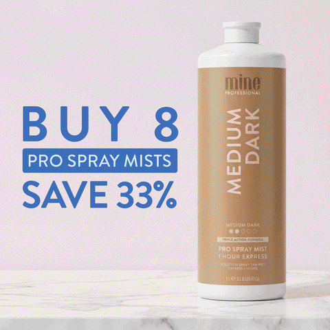 MineTan Body Skin Mix & Match Any 8 Solutions Mine Value Pack