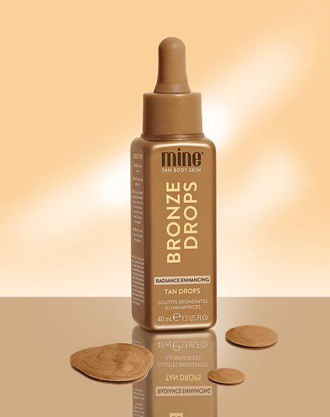 MineTan USA Radiance Enhancing Bronze Drops Mine Face