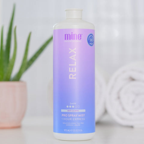 MineTan Body Skin Relax Pro Spray Mist Mine Pro Mist