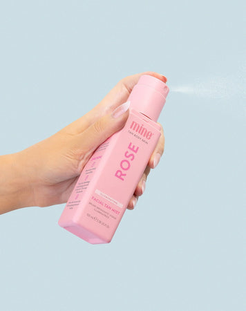 Rose Illuminating Facial Tan Mist | Face Self Tanner | MineTan USA
