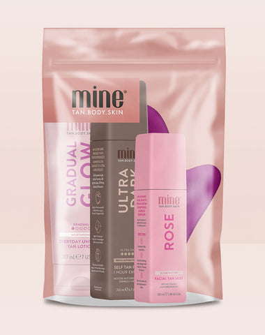 MineTan Body Skin Ultra Dark Deluxe Bronze Bundle Mine Bundle