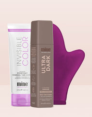 MineTan Body Skin Ultra Dark Forever Bronze Bundle Mine Bundle