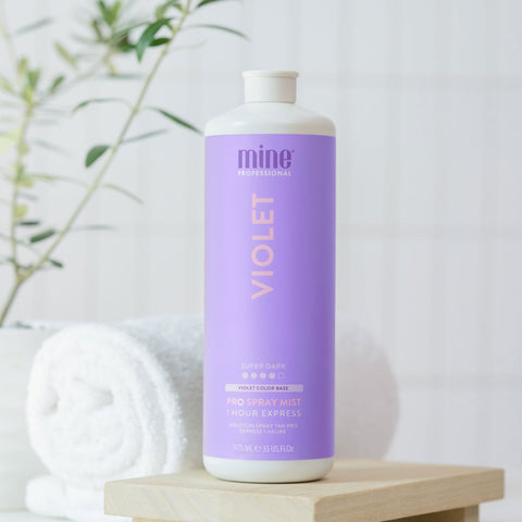 MineTan Body Skin Violet Pro Spray Mist Mine Pro Mist