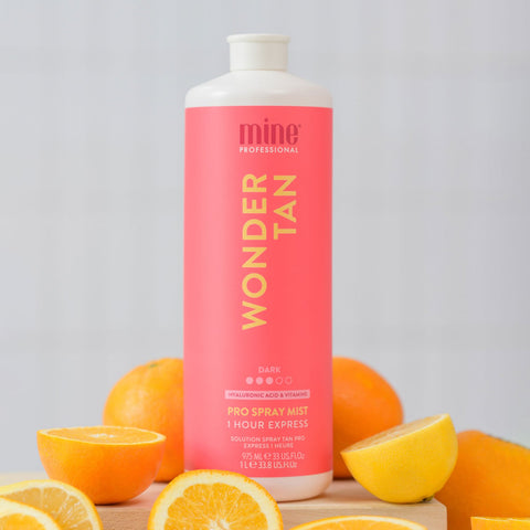 MineTan Body Skin Wonder Tan Pro Spray Mist Mine Pro Mist