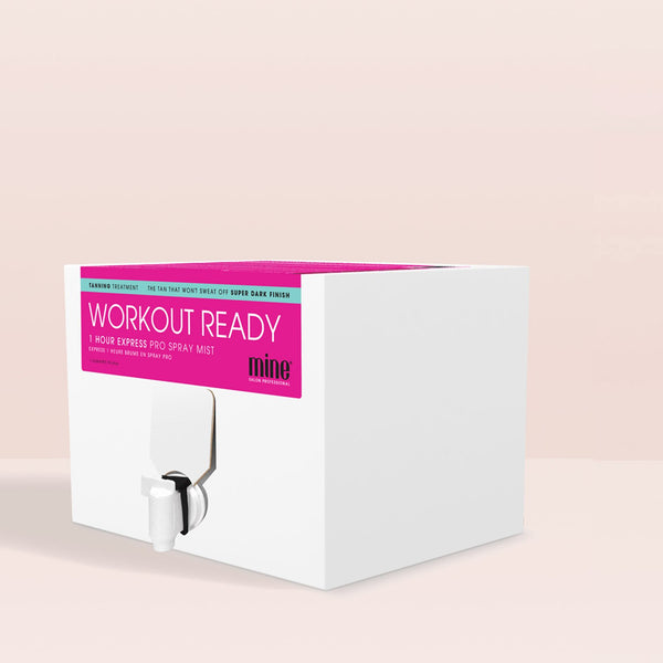 MineTan Body Skin Workout Ready Pro Spray Mist Mine Pro Mist