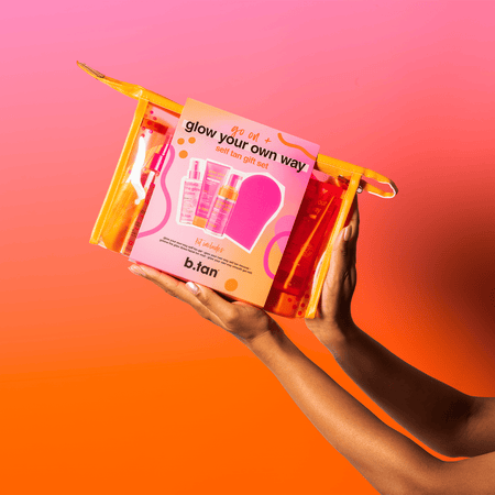 glow your own way - self tan gift set